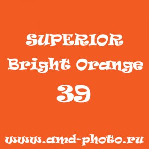 Фон бумажный SUPERIOR Bright Orange 39, LASTOLITE Marigold 9024, COLORAMA Mandarin 95
