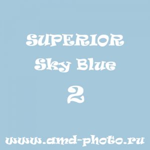 Фон бумажный SUPERIOR Sky Blue 2, LASTOLITE Heaven 9002, COLORAMA Lobelia 77