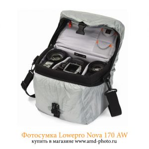 Фотосумка Lowepro Nova 170 AW купить дешево в Москве