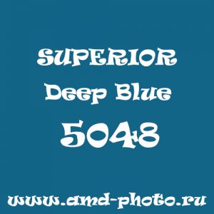 Пластиковый матовый синий фон SUPERIOR Colorama Deep Blue 5048