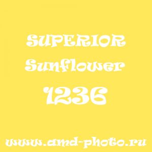 Пластиковый матовый желтый фон SUPERIOR Colorama Sunflower 1236