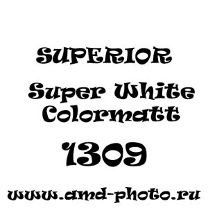 Пластиковый матовый белый фон SUPERIOR Colorama Colormatt 1x1,30 Super White 1309