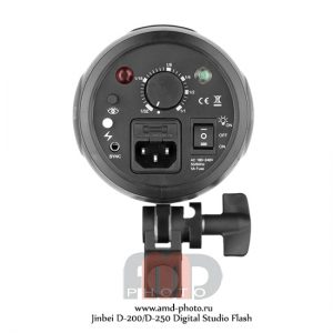 Импульсные источники света Jinbei D-200/D-250 Digital Studio Flash мощностью 200 и 250 Дж