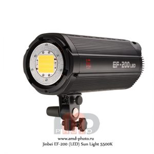 Студийный светодиодный осветитель Jinbei EF-200 (LED) Sun Light 5500K