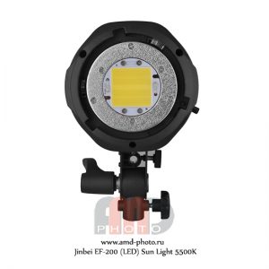 Студийный светодиодный осветитель Jinbei EF-200 (LED) Sun Light 5500K