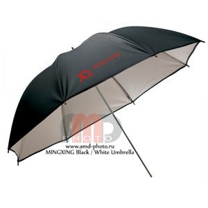 Фотозонт белый отражающий MINGXING Black / White Umbrella